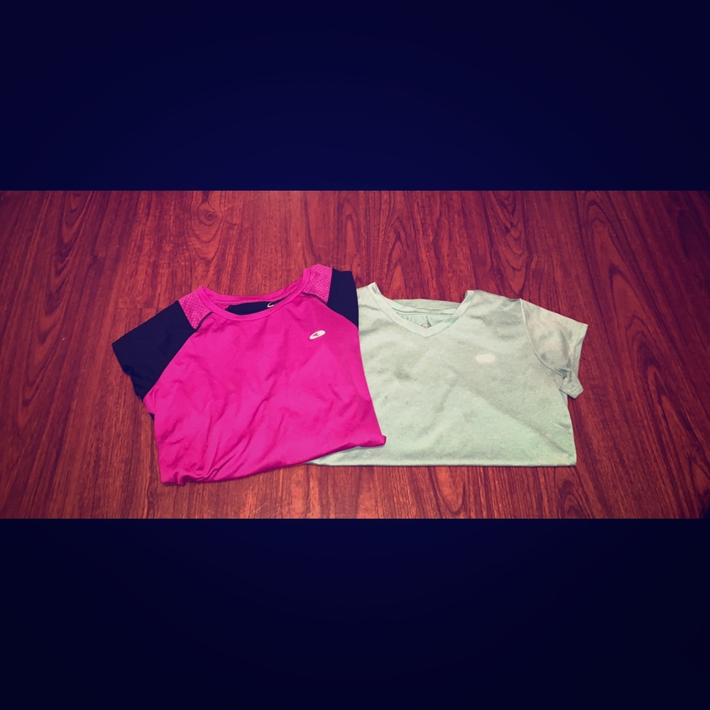 Two Champion Shirts Size XL (14-16)